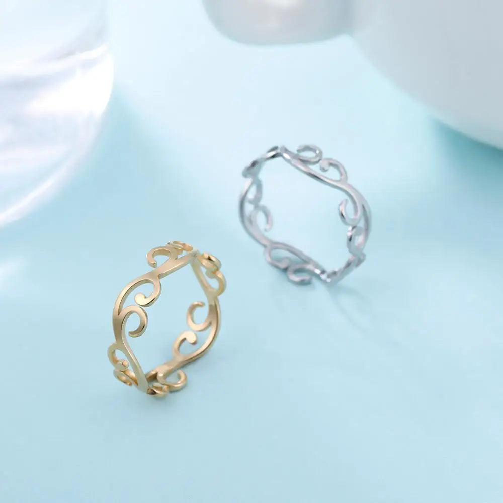 Velisse Vintage Filigree Flower Ring