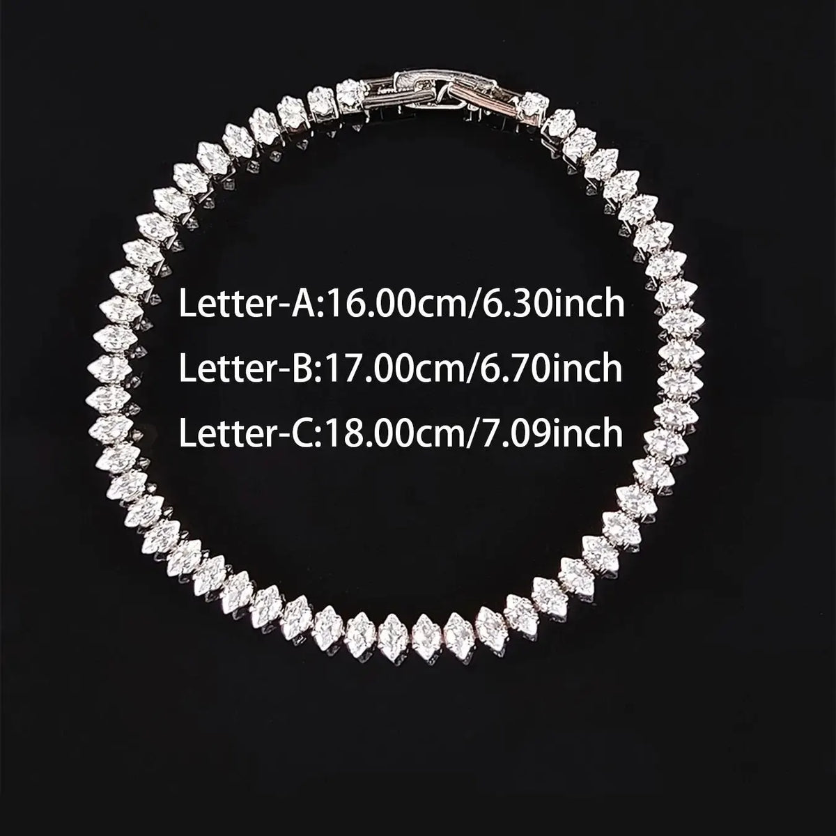 Marquette Mixed-Cut Tennis Bracelet