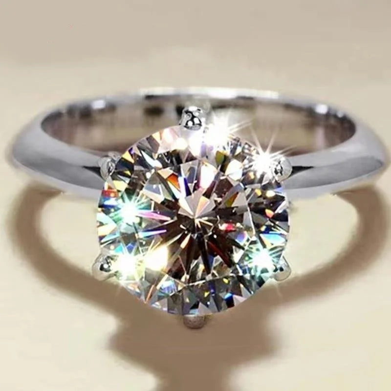 Maréa Colored Moissanite Solitaire Ring