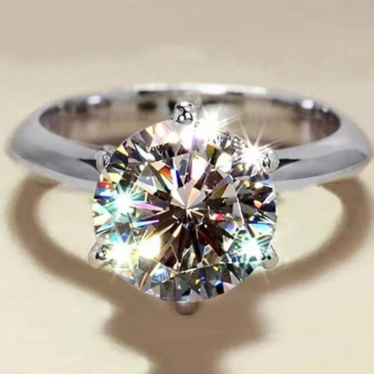 Maréa Colored Moissanite Solitaire Ring